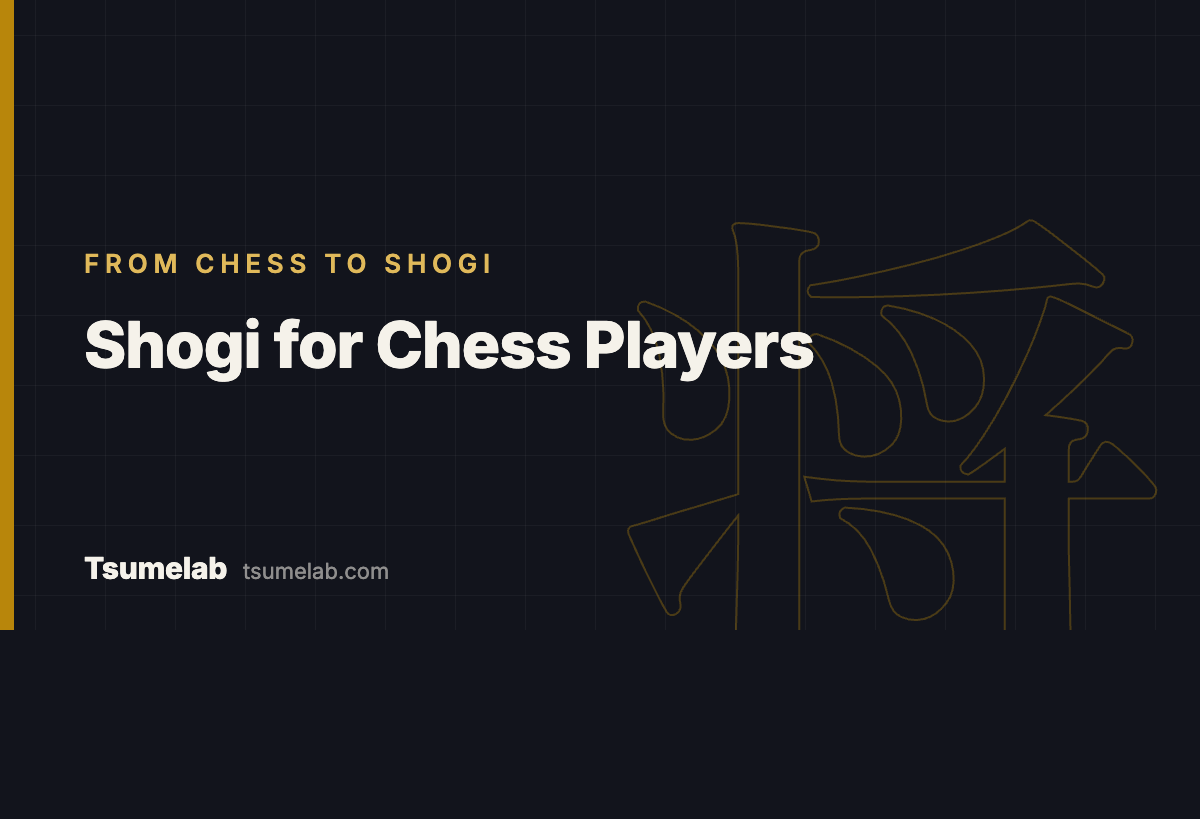 Shogi for Chess Players: The Game Where Captured Pieces Fight Back